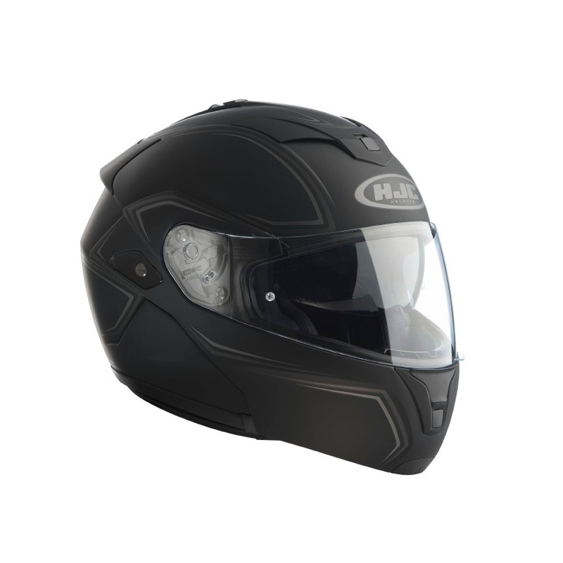 Vyklápěcí přilba na motorku HJC SY-MAX 3 Shadow II MC-5F výprodej