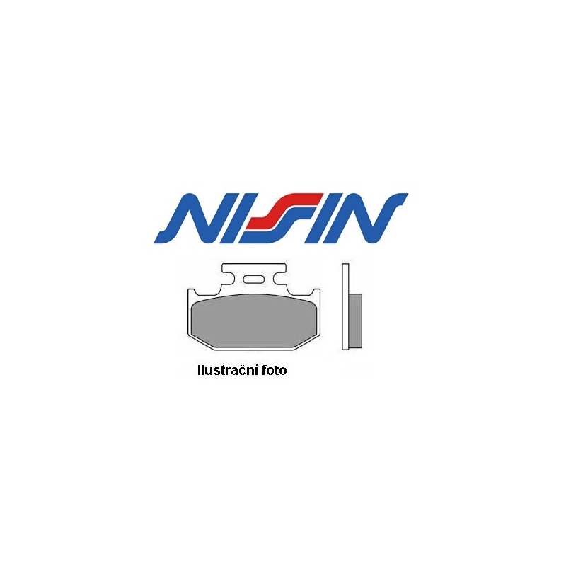 Brzdové destičky přední Nissin 2p322 ST výprodej