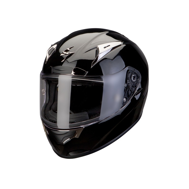 Integrální přilba na moto Scorpion EXO-500 černá lesklá výprodej