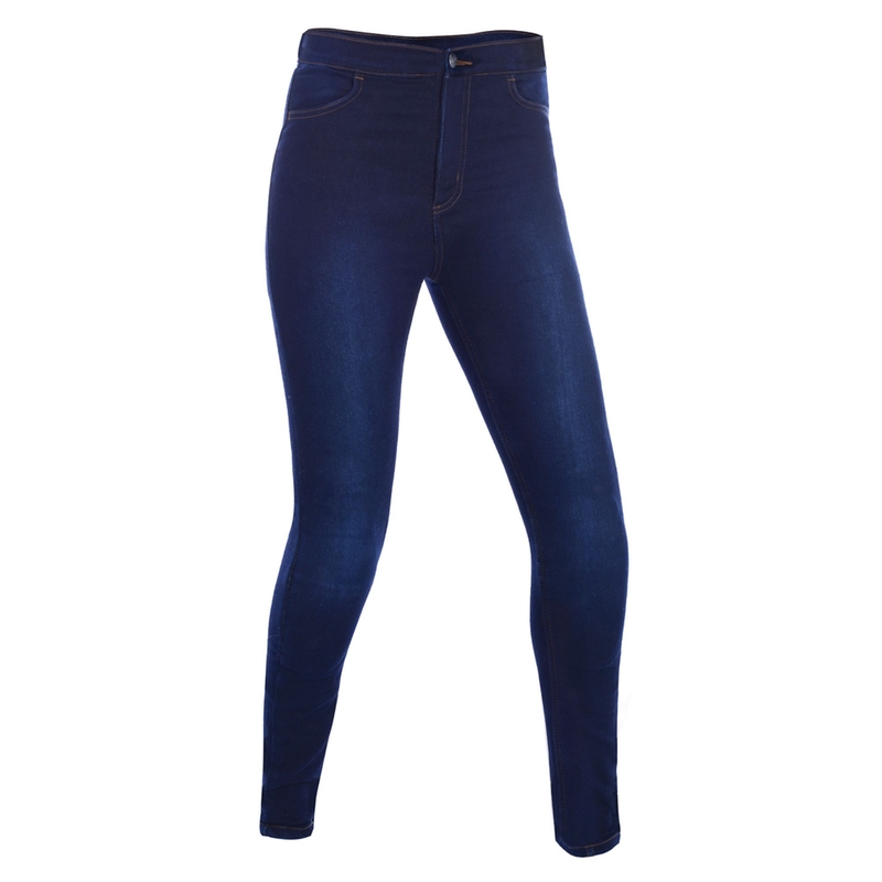 Prodloužené dámské legíny Oxford Jeggings modré