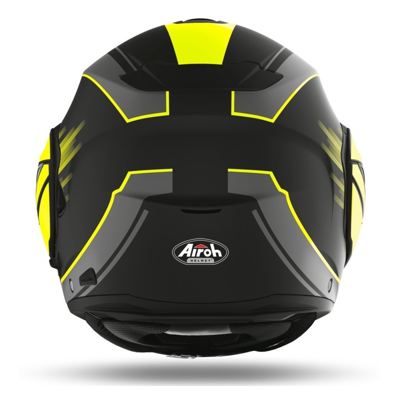 Překlápěcí přilba Airoh REV19 Ikon černo-fluo žlutá