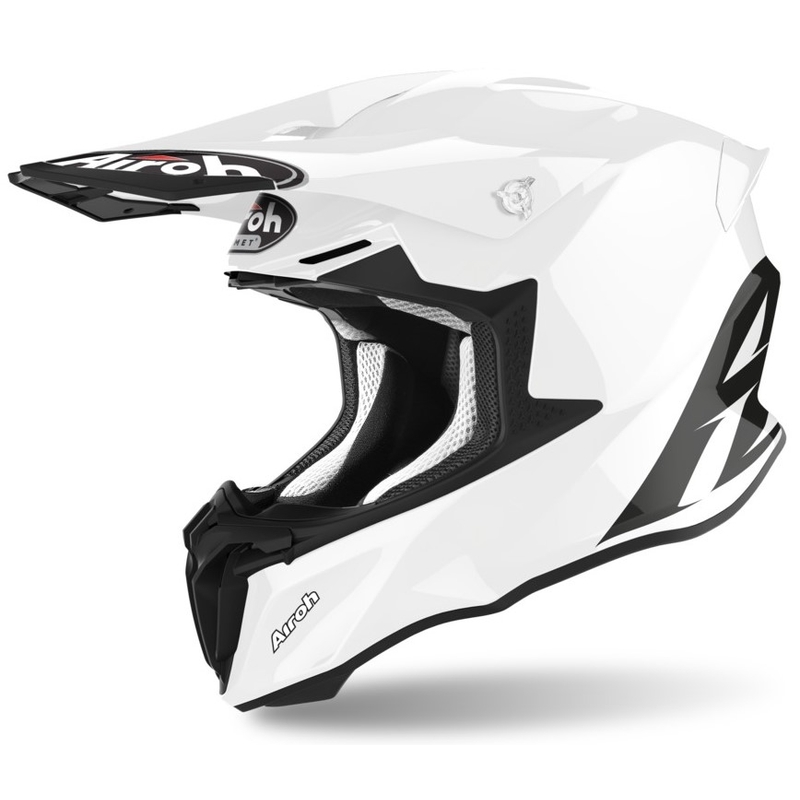 Casco da motocross Airoh Twist Colore bianco