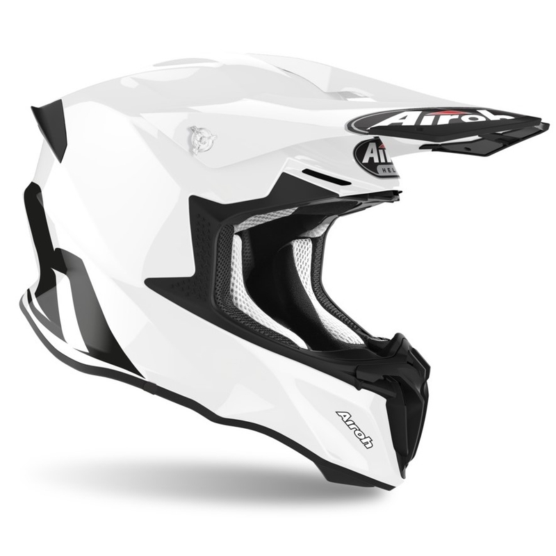 Casco da motocross Airoh Twist Colore bianco