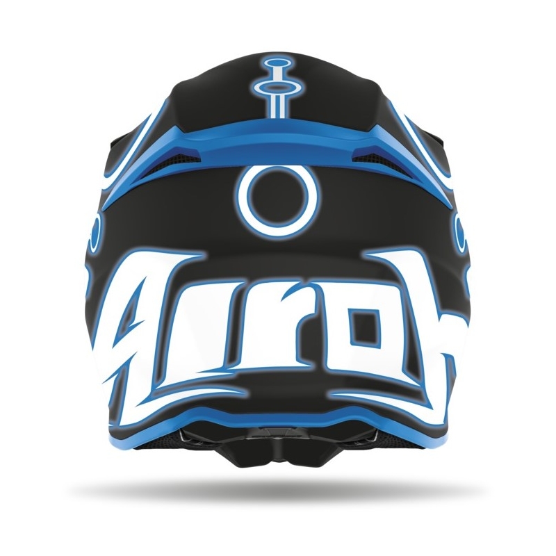 Motokrosová přilba Airoh Twist Neon černo-modrá