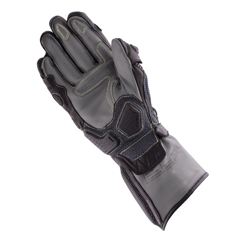 Guanti da moto Rebelhorn Rebel nero Saldi