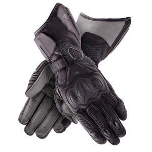 Guanti da moto da donna Rebelhorn Rebel nero Saldi