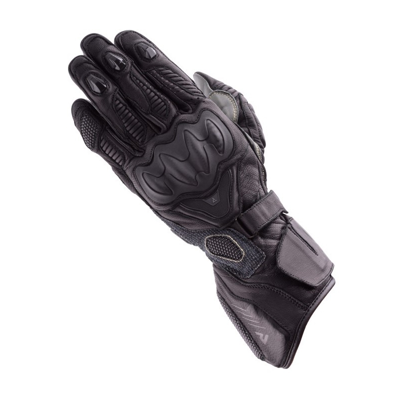 Guanti da moto da donna Rebelhorn Rebel nero Saldi