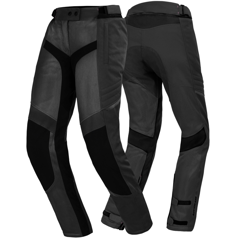 Pantaloni da moto Shima Jet Black da donna
