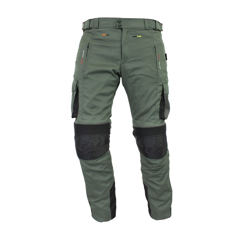 Kalhoty na motorku RSA Rover tmavě zelené výprodej
