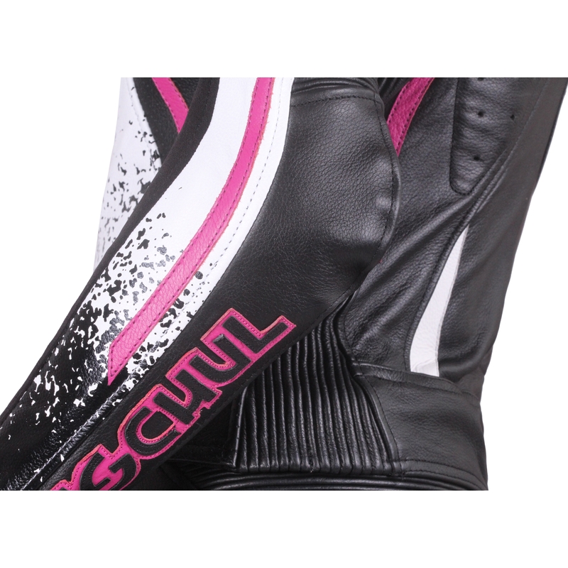 Tuta da donna Tschul 586 nero-bianco-rosa Saldi