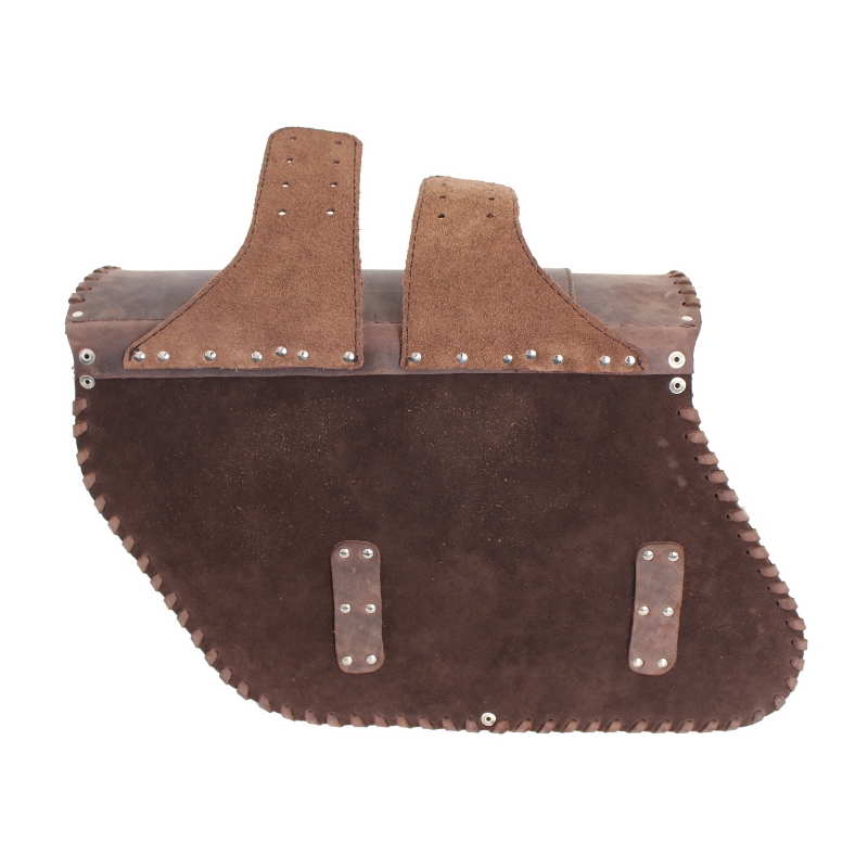 Kožené brašny na motorku Chopper RSA-9A hnědé