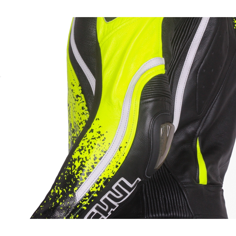 Tuta da uomo Tschul 585 nero-giallo fluo Saldi