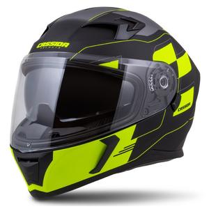 Casco integrale Cassida Integral 3.0 RoxoR nero-grigio-giallo fluo