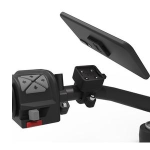 Supporto per telefono, fotocamera e navigatore Oxford CLIQR con supporto per manubrio