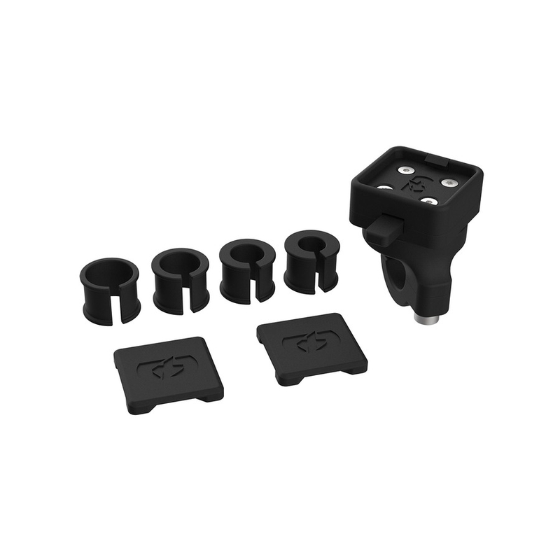 Supporto per telefono, fotocamera e navigatore Oxford CLIQR con montaggio a specchio