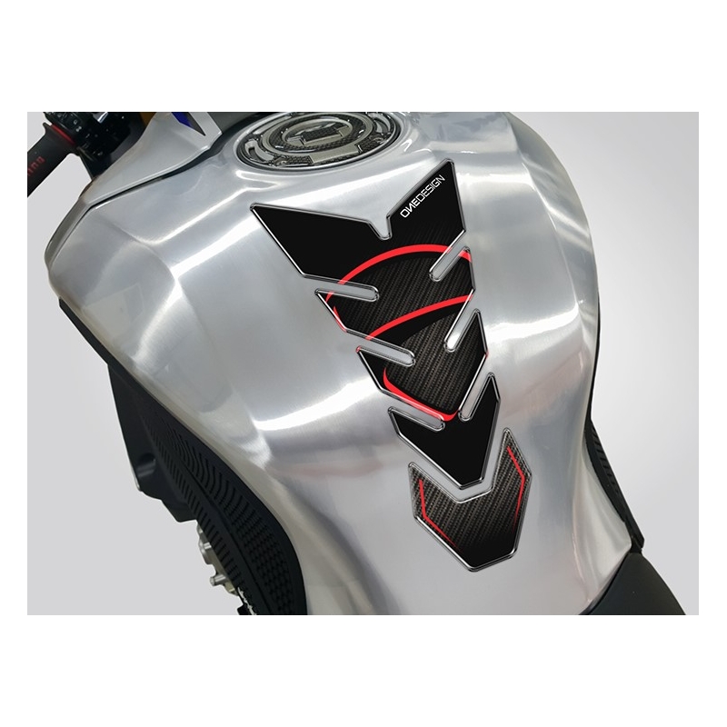 Coperchio del serbatoio del carburante Stampa - Black Edition nero-rosso