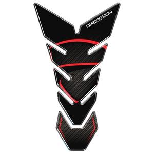 Coperchio del serbatoio del carburante Stampa - Black Edition nero-rosso