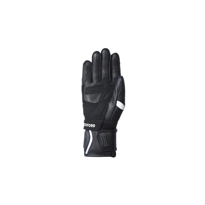 Guanti da moto Oxford RP-5 2.0 bianco e nero