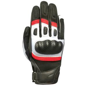 Guanti da moto Oxford RP-6S nero-rosso-bianco