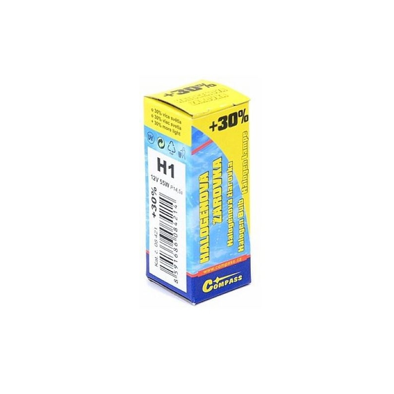 Lampadina 12V H1 55W +30%