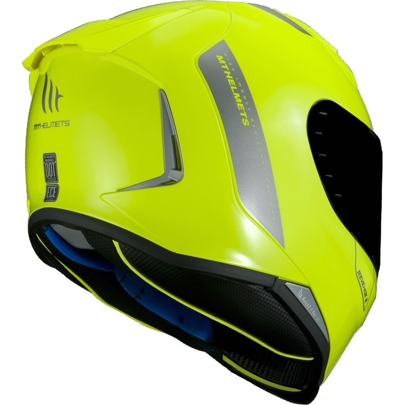 Integrální přilba na motorku MT Revenge 2 Solid fluo žlutá výprodej