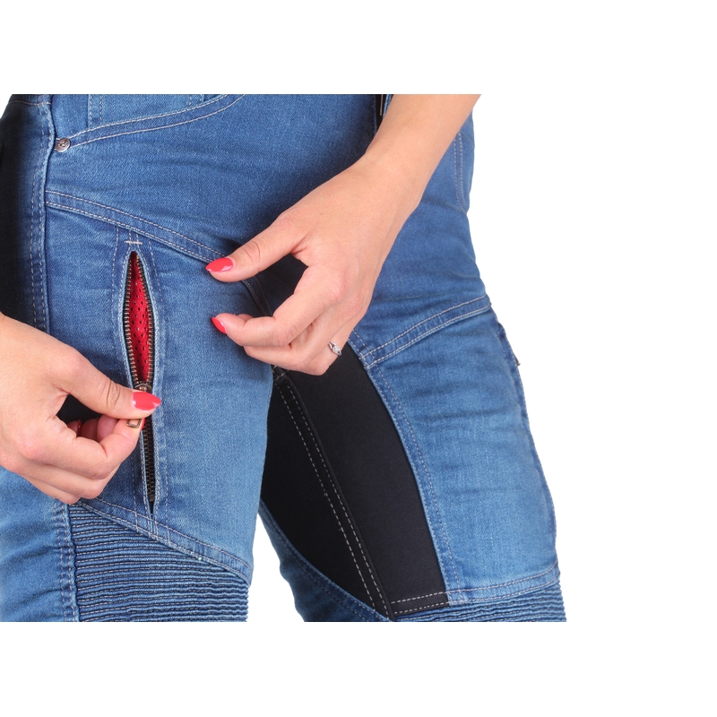 Jeans da donna Street Racer Stretch II Slim fit CE blu
