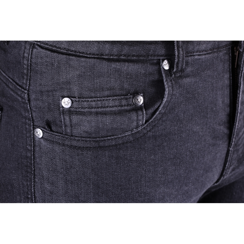 RSA Route CE - Jeans da moto con taglio nero