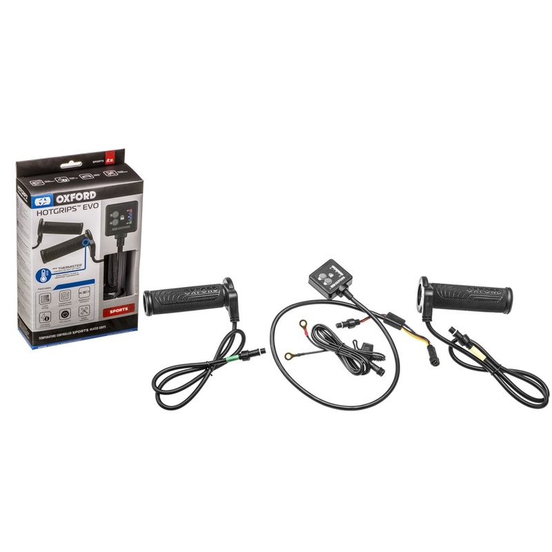 Manopole riscaldate Oxford Hotgrips Evo Thermistor Sports