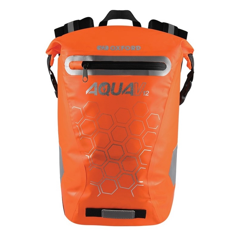 Vodotěsný batoh Oxford AQUA V12 oranžový 12 l
