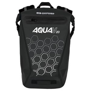Zaino impermeabile Oxford AQUA V20 nero 20 l