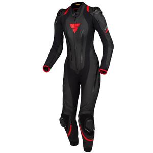 Costume intero donna Shima Miura RS nero-rosso