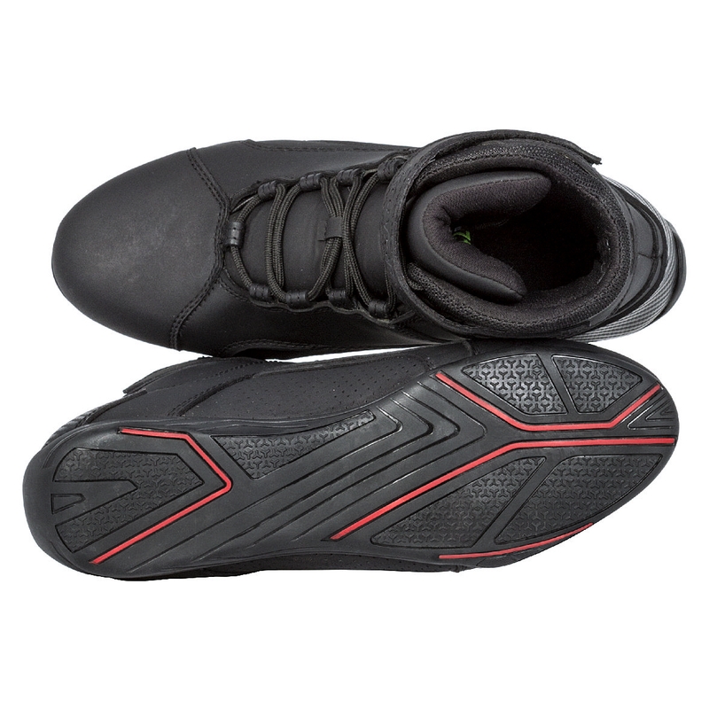 Stivali da moto Kore Velcro 2.0 nero