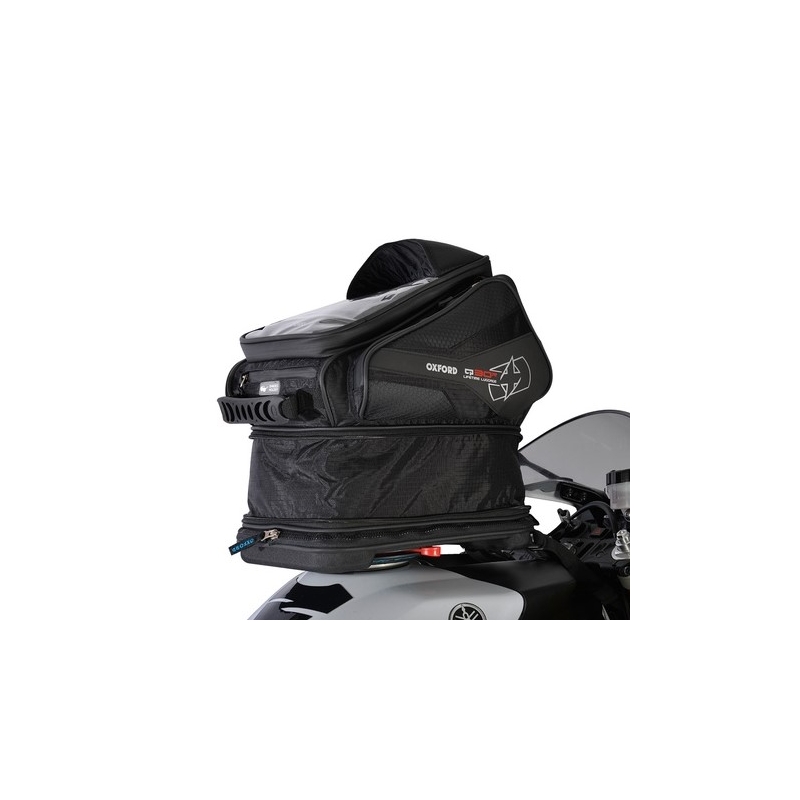 Tankbag na motocykl Oxford Q15R QR černý 15 l