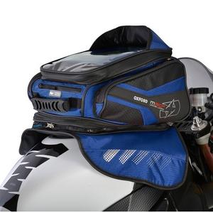 Borsa da serbatoio per moto Oxford M30R nero-blu