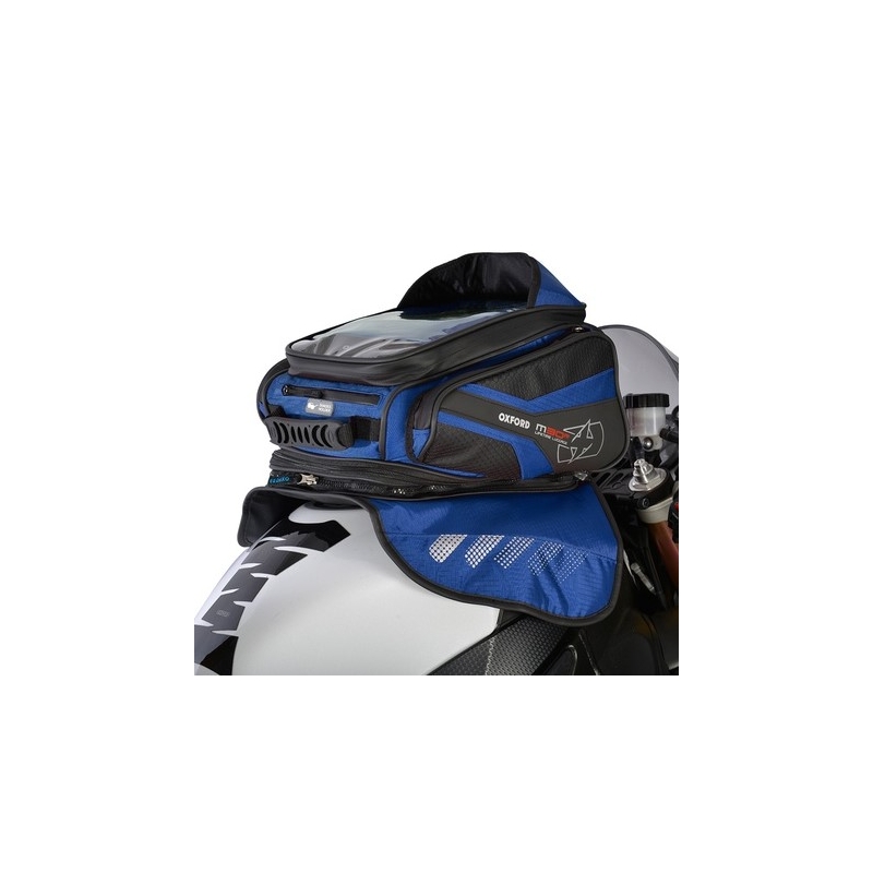 Borsa da serbatoio per moto Oxford M30R nero-blu