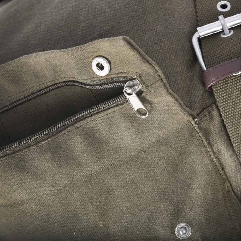 Borse laterali per moto Oxford Heritage verde kaki 40l