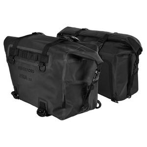 Oxford AQUA P32 nero 16 l borse laterali per moto