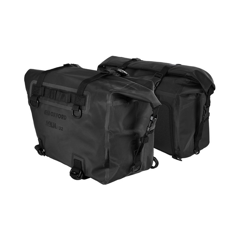Oxford AQUA P32 nero 16 l borse laterali per moto