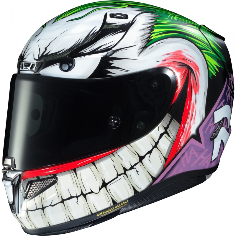 Integrální přilba na motorku HJC RPHA 11 Joker MC48 červeno-fialovo-zeleno-bílá výprodej