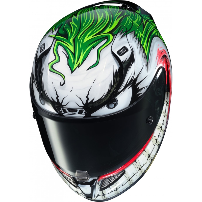 Integrální přilba na motorku HJC RPHA 11 Joker MC48 červeno-fialovo-zeleno-bílá výprodej