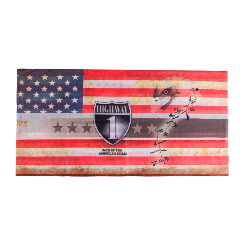 Sciarpa da moto multifunzionale RSA Highway American Spirit