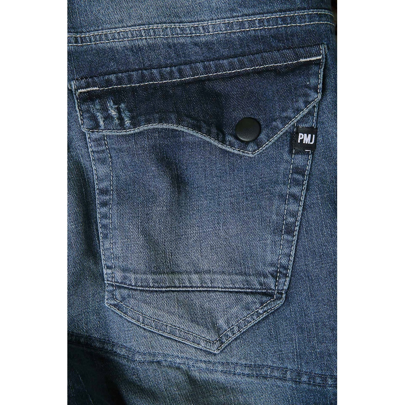 Jeans moto PMJ Vegas blu Saldi