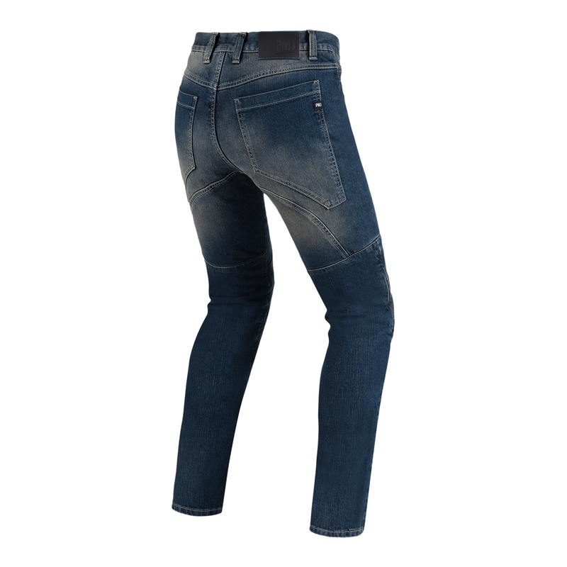 PMJ Dallas, jeans da moto blu Saldi