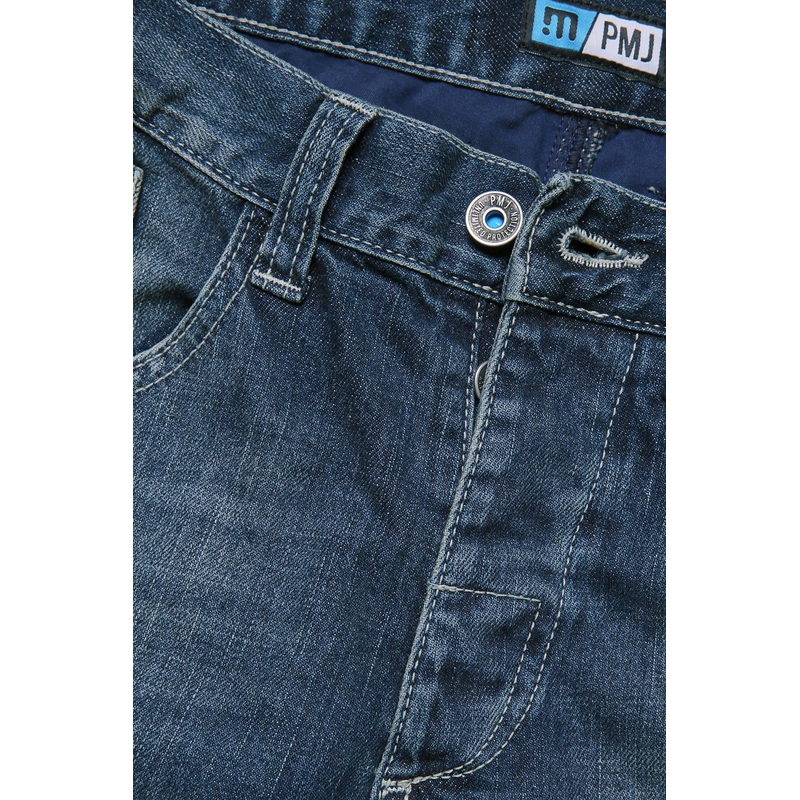 PMJ Dallas, jeans da moto blu Saldi