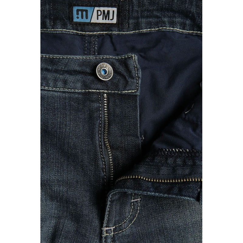 Jeans da moto da donna PMJ Florida blu Saldi