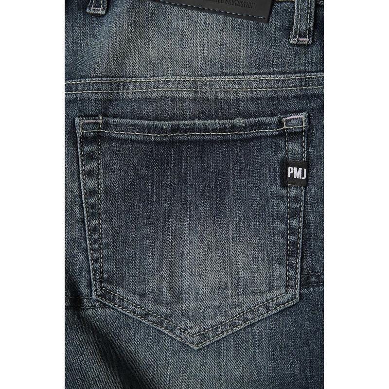 Jeans da moto da donna PMJ Florida blu Saldi