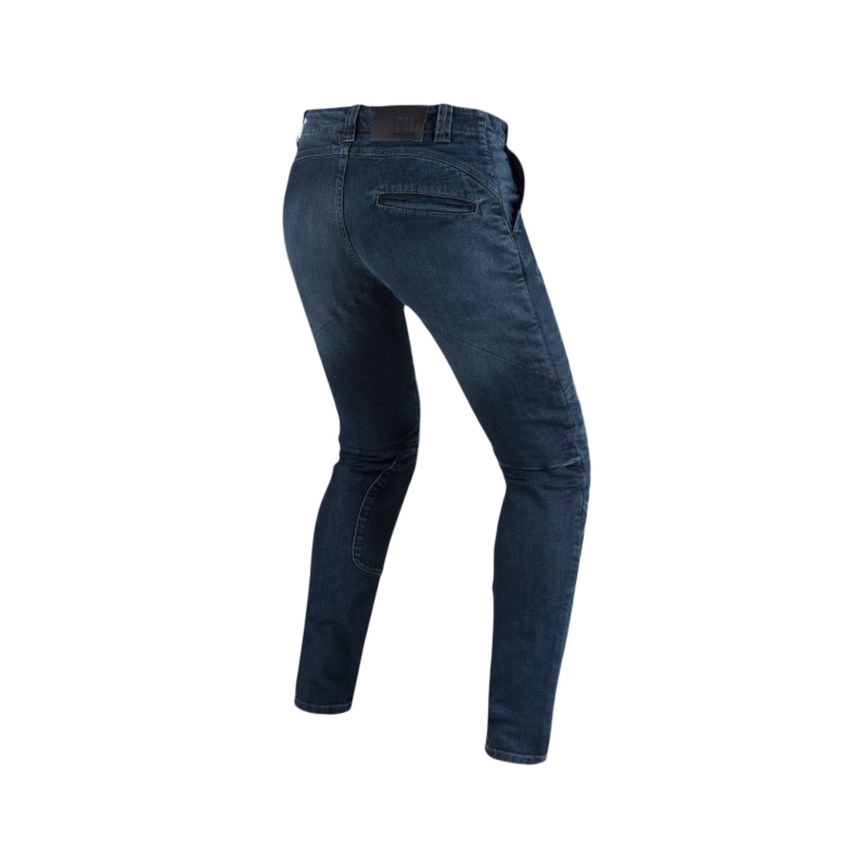 Jeans moto PMJ Dakar blu