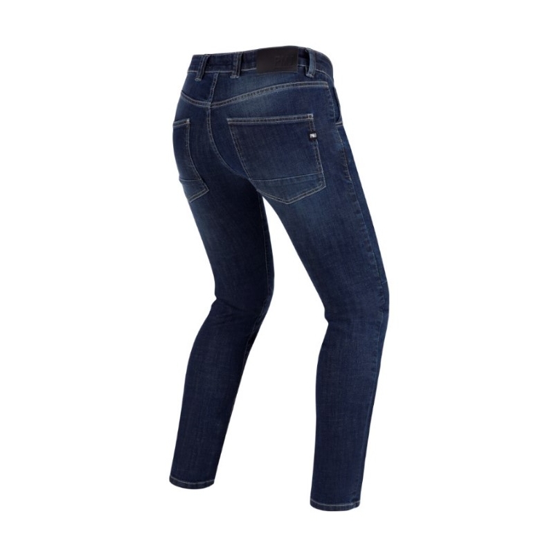 Jeans moto PMJ Rider blu Saldi