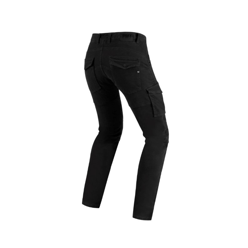 Jeans da moto PMJ Santiago nero Saldi