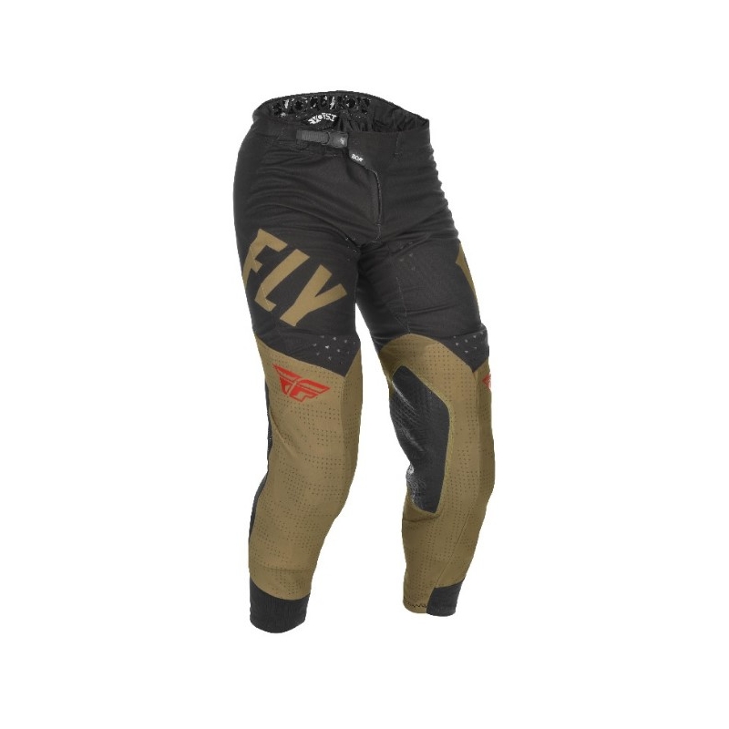Motokrosové kalhoty FLY Racing Evolution 2021 zeleno-černo-červené